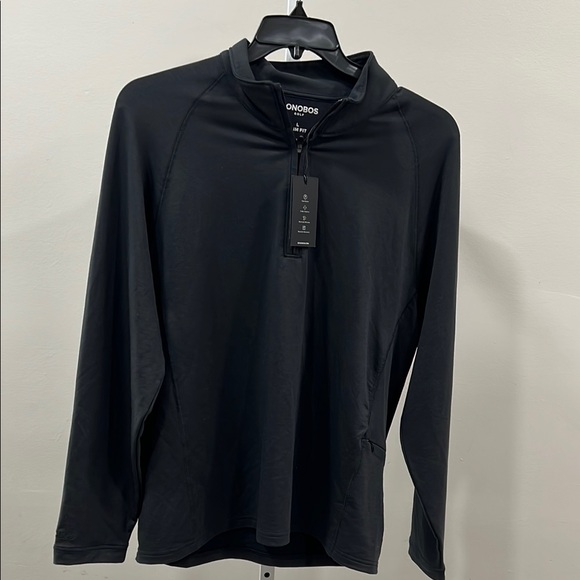 Bonobos Playthrough Performance Golf Half Zip athletic top - Picture 2 of 9